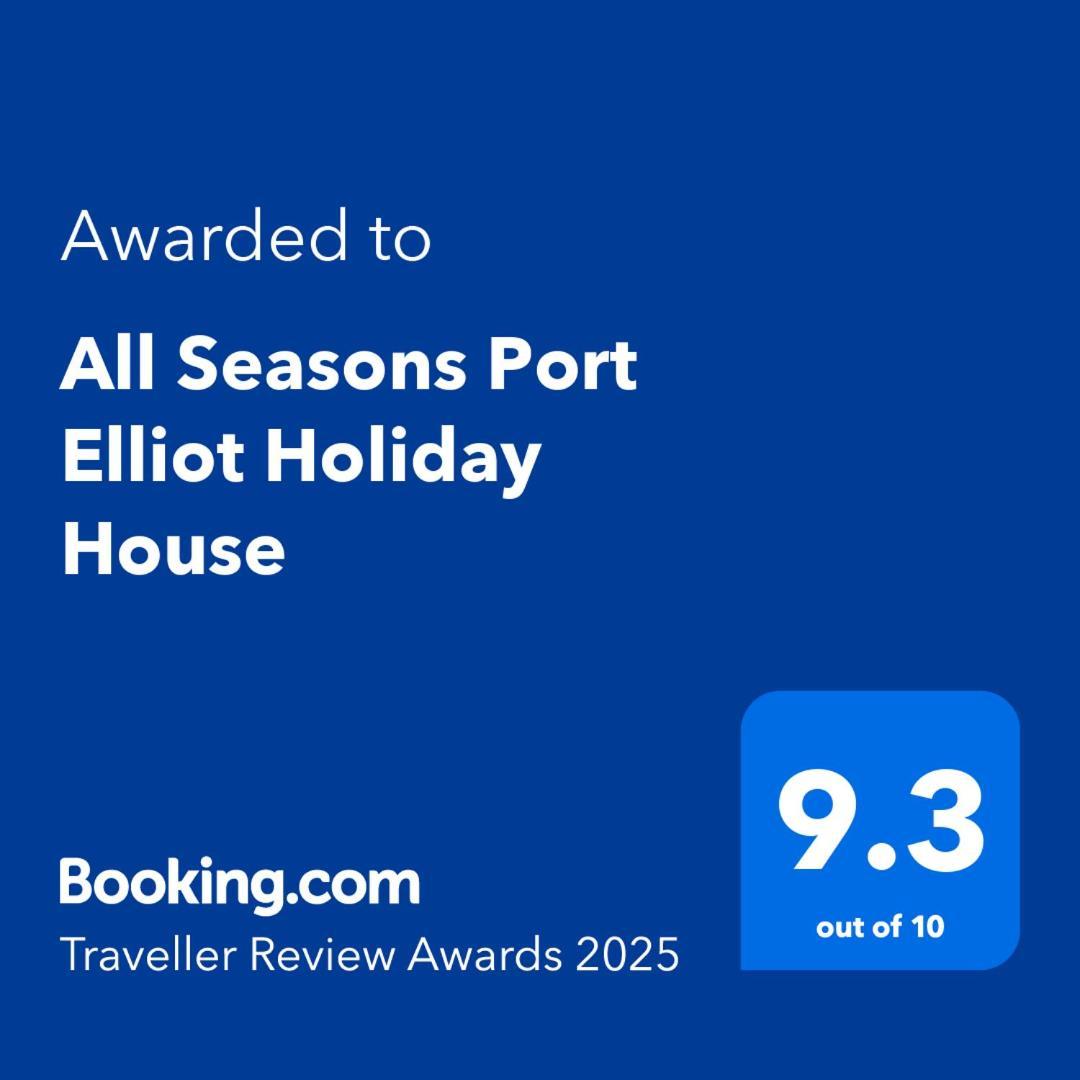 All Seasons Port Elliot Holiday House Exteriör bild